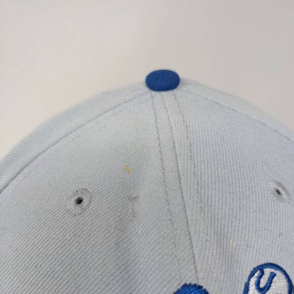 New Era Men's 59Fifty Fitted Hat Gray Size 7 1/2 Indianapolis Colts Embroidered - Picture 5 of 13